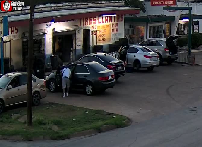 Video :Intense gunfire in Dallas is captured on a surveillance camera
